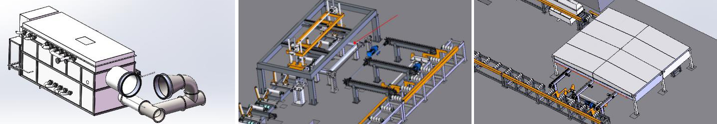 Ligne de galvanisation par soufflage