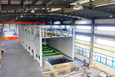 Successful Launch of the Specific HDG Plant for Scaffolding of Huzhou Feijian