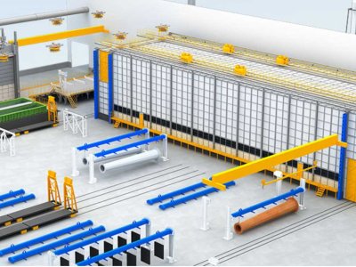 Dây chuyền mạ kẽm nhúng nóng