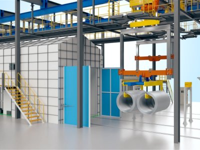 Ligne de galvanisation à chaud